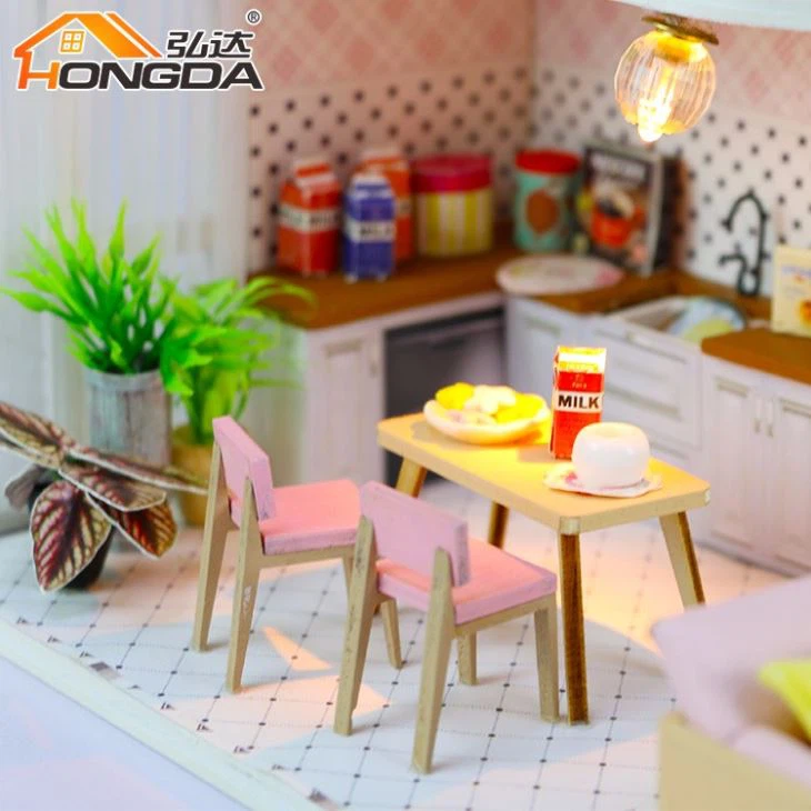 3d Diy House Wooden Kits