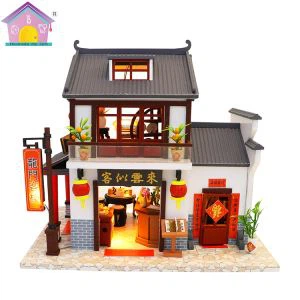 Rumah Boneka Miniatur Natal