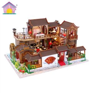 Mainan Rumah Kayu Kreatif