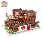 Mainan Rumah Kayu Kreatif