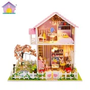 miniatur rumah boneka diy