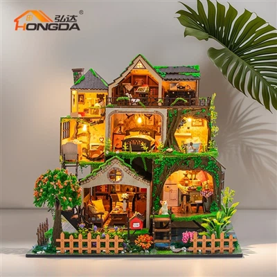 2025 New Arrival Fairy Tale Forest Diy Dollhouse 2025 New Arrival Fairy Tale Forest Diy Dollhouse